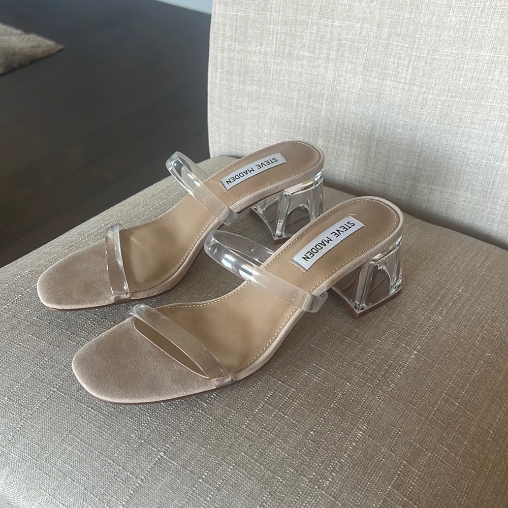 Steve Madden Issy Clear Heel